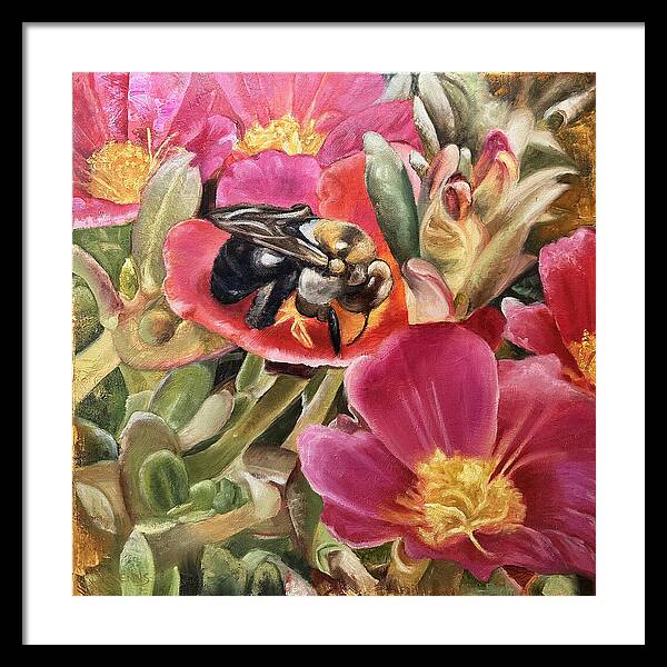 Summer of Bees No. 1 - Framed Print