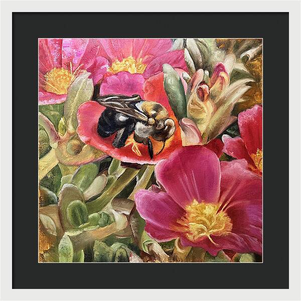 Summer of Bees No. 1 - Framed Print