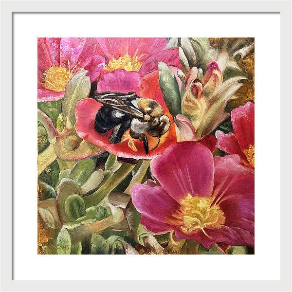 Summer of Bees No. 1 - Framed Print