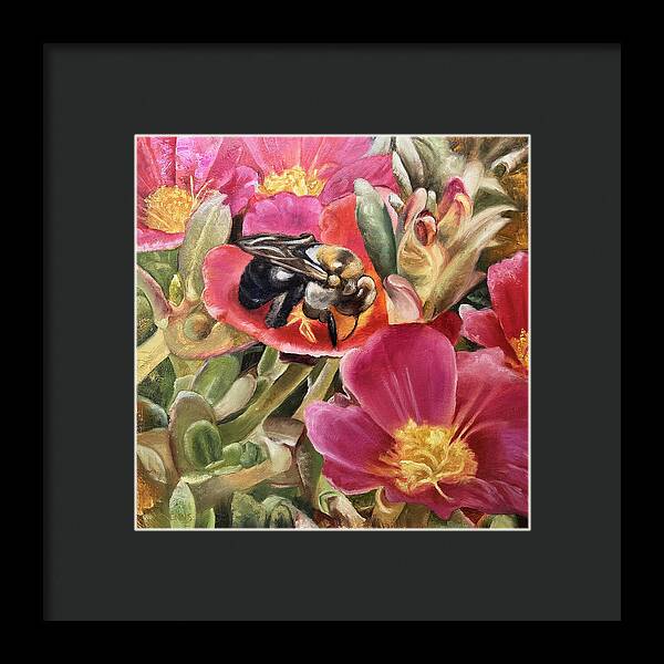 Summer of Bees No. 1 - Framed Print