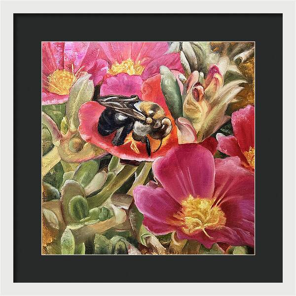 Summer of Bees No. 1 - Framed Print