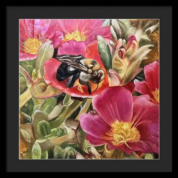Summer of Bees No. 1 - Framed Print