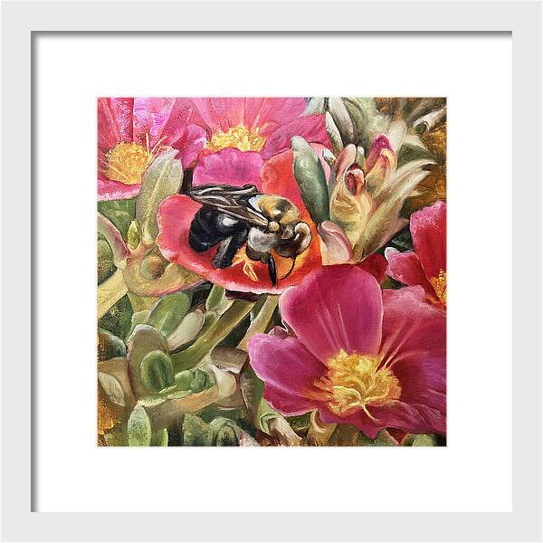 Summer of Bees No. 1 - Framed Print