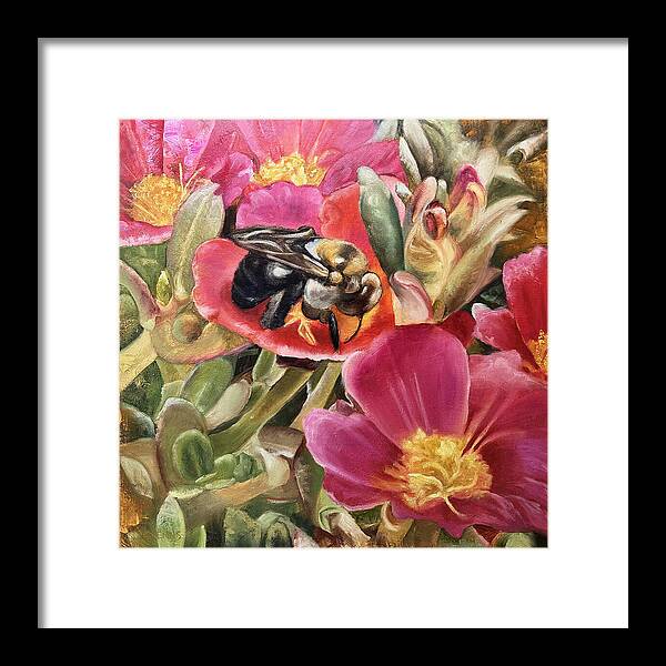 Summer of Bees No. 1 - Framed Print