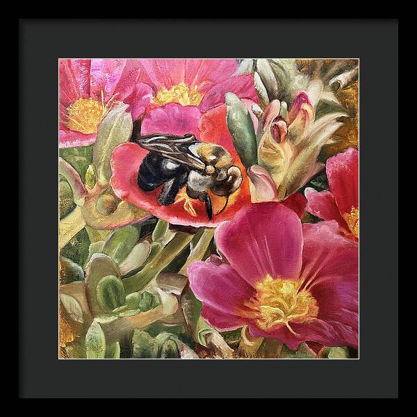 Summer of Bees No. 1 - Framed Print