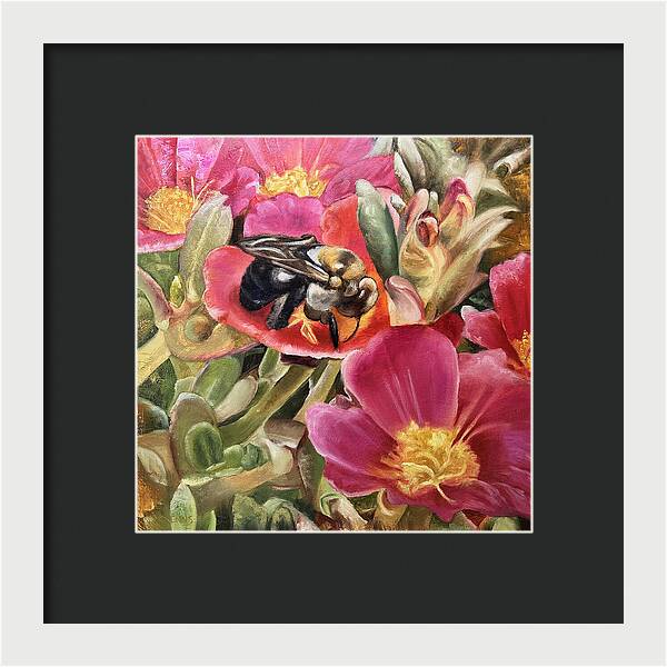Summer of Bees No. 1 - Framed Print