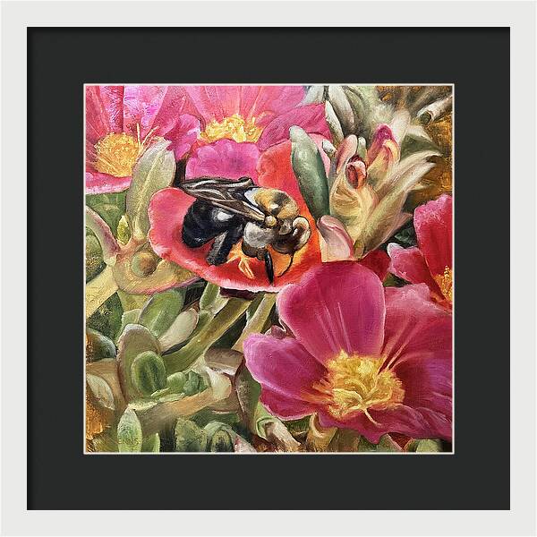 Summer of Bees No. 1 - Framed Print