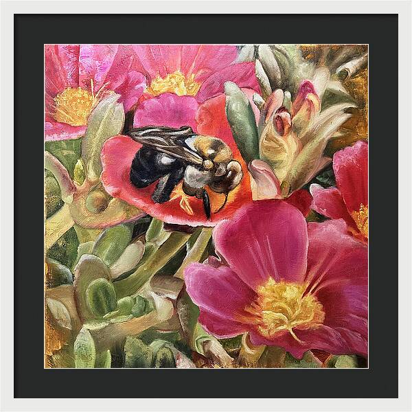 Summer of Bees No. 1 - Framed Print