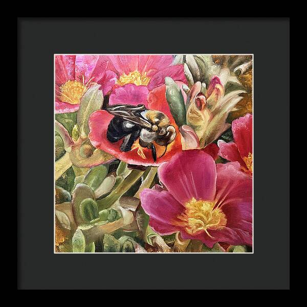 Summer of Bees No. 1 - Framed Print