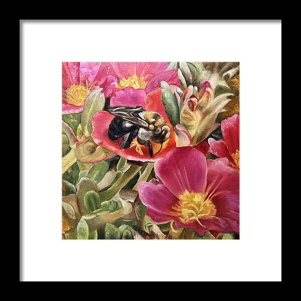 Summer of Bees No. 1 - Framed Print