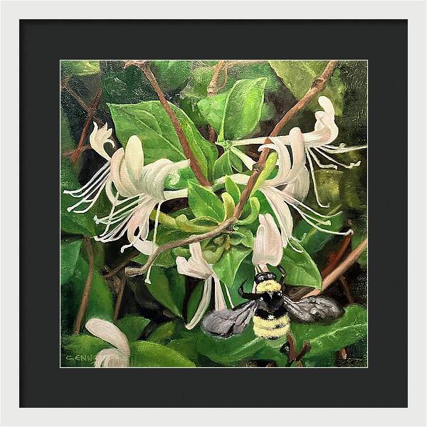 Summer of Bees No.2 - Framed Print