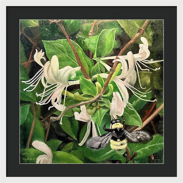 Summer of Bees No.2 - Framed Print