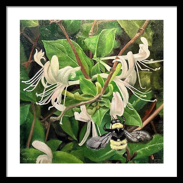 Summer of Bees No.2 - Framed Print