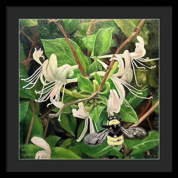 Summer of Bees No.2 - Framed Print
