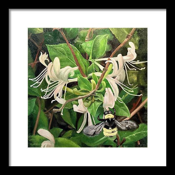 Summer of Bees No.2 - Framed Print
