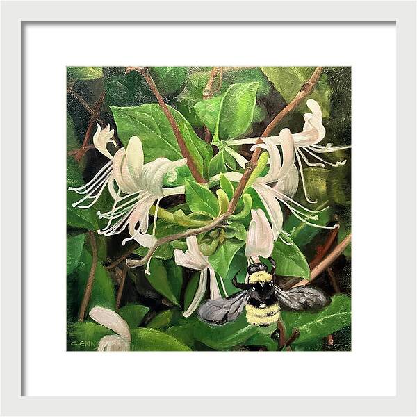 Summer of Bees No.2 - Framed Print