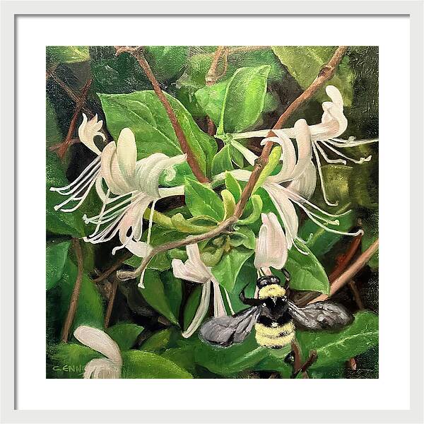 Summer of Bees No.2 - Framed Print