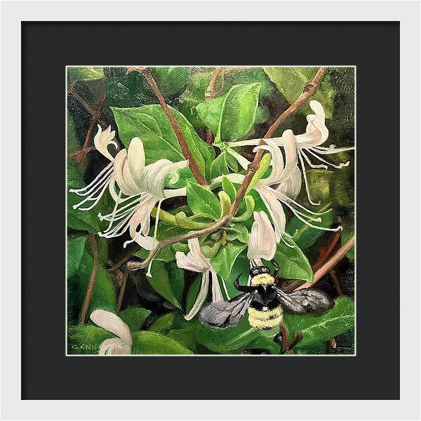 Summer of Bees No.2 - Framed Print