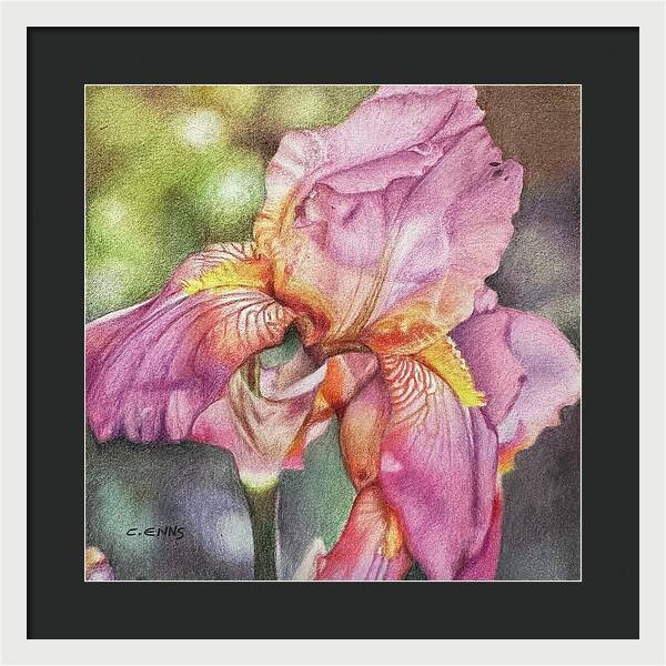 Delicate Strength - Framed Print