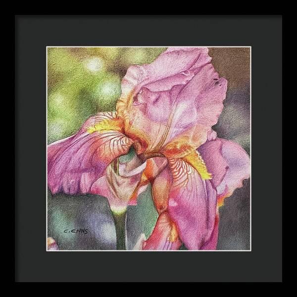 Delicate Strength - Framed Print