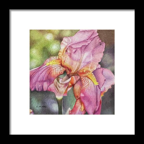 Delicate Strength - Framed Print