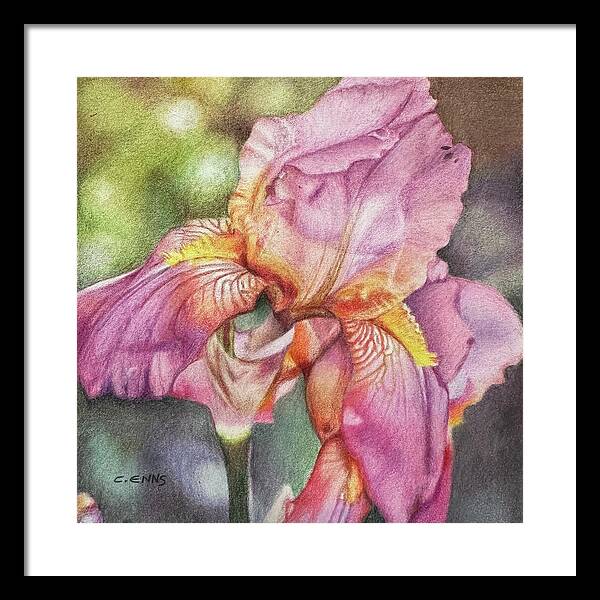 Delicate Strength - Framed Print