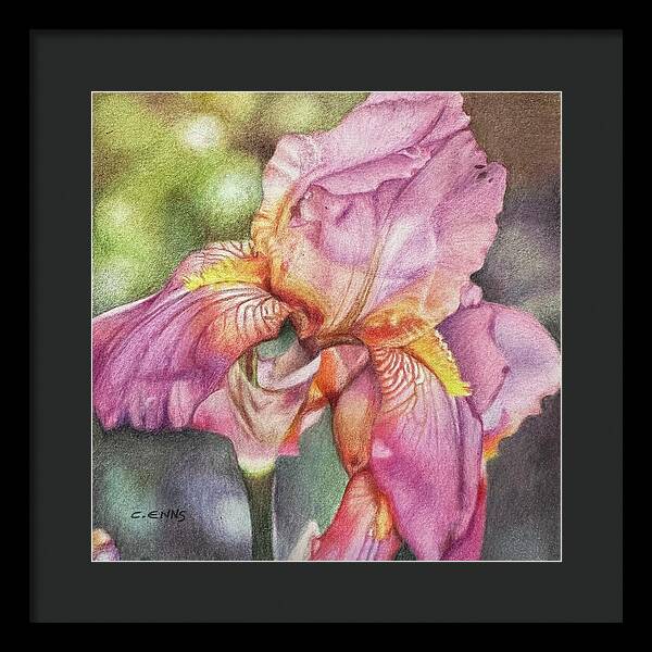 Delicate Strength - Framed Print