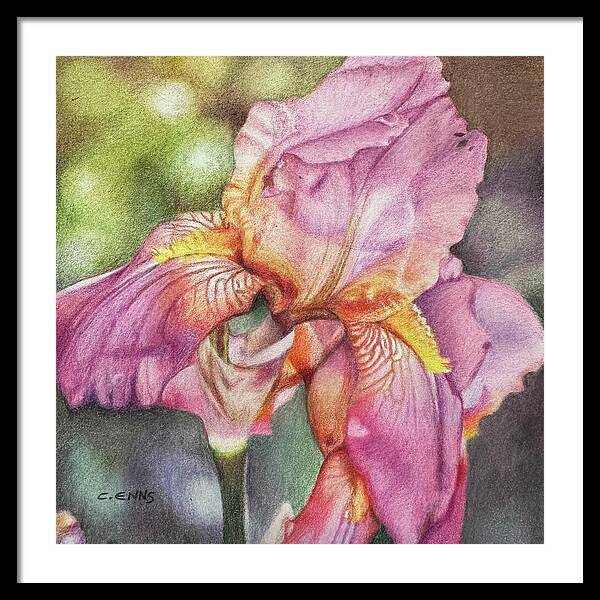 Delicate Strength - Framed Print