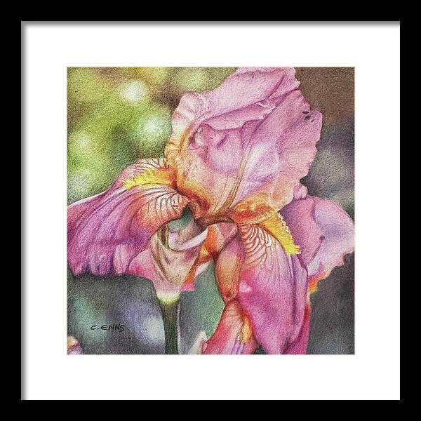 Delicate Strength - Framed Print