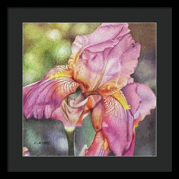Delicate Strength - Framed Print