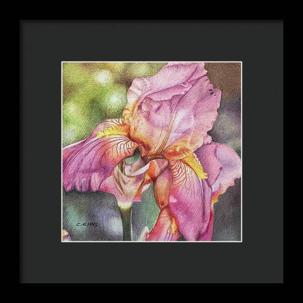 Delicate Strength - Framed Print