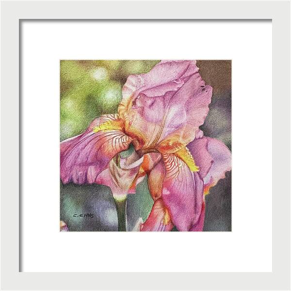 Delicate Strength - Framed Print