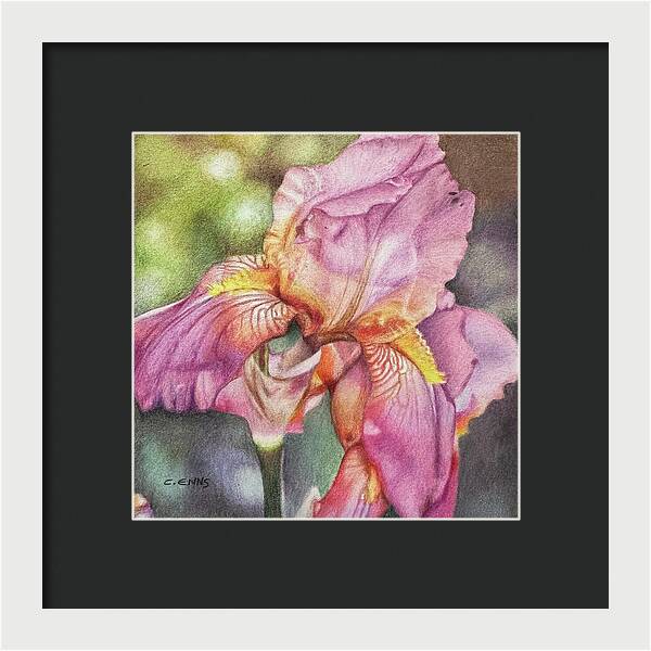 Delicate Strength - Framed Print