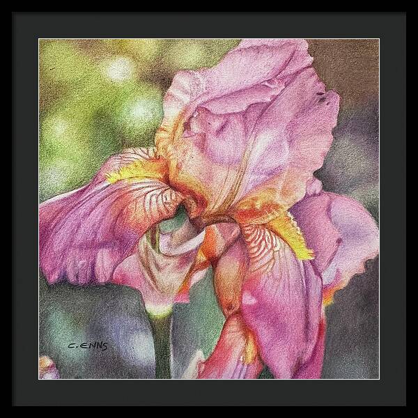 Delicate Strength - Framed Print