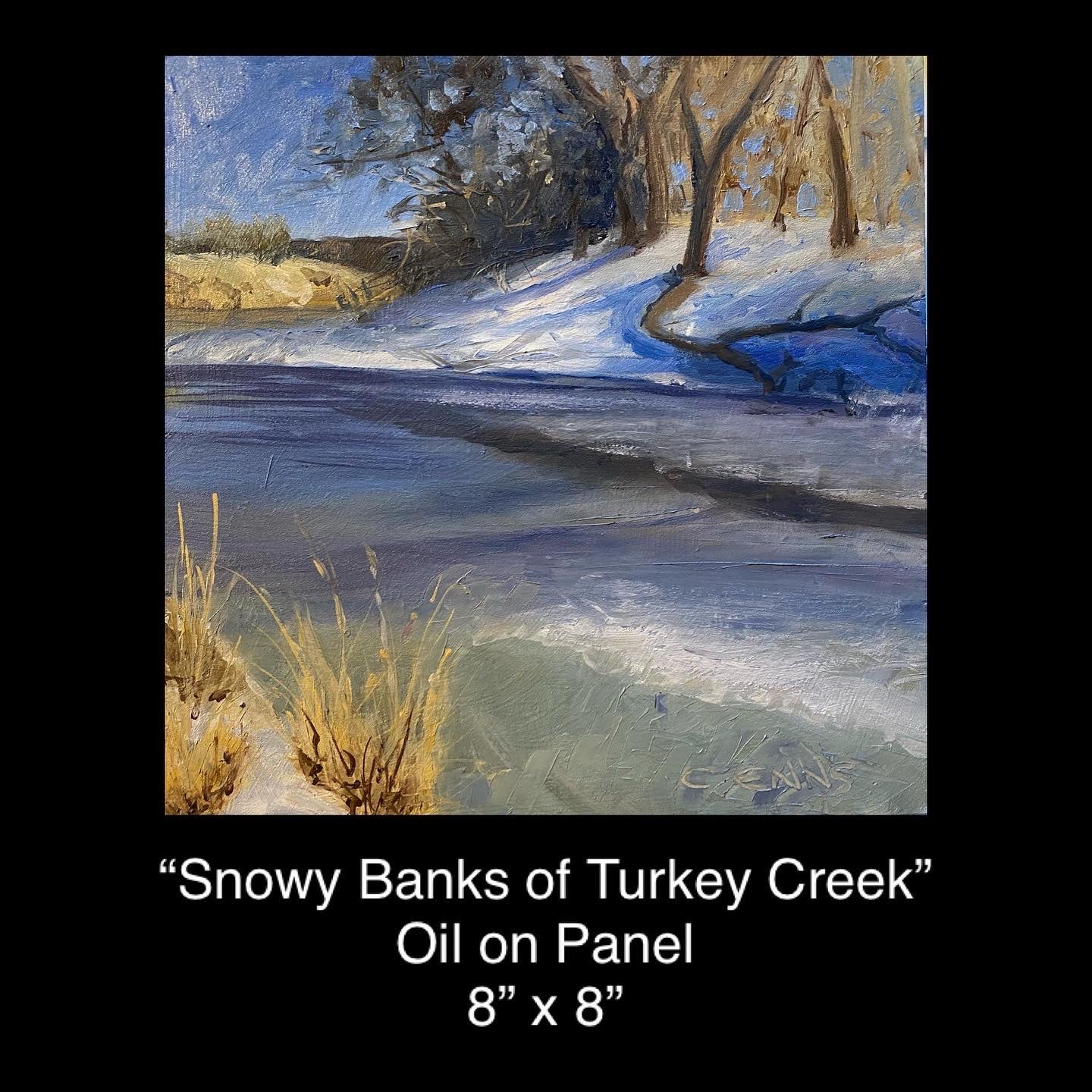 "Snowy Banks of Turkey Creek"